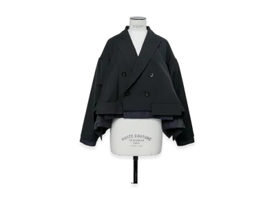 sacai Suiting x Denim Jacket "Black/Indigo"