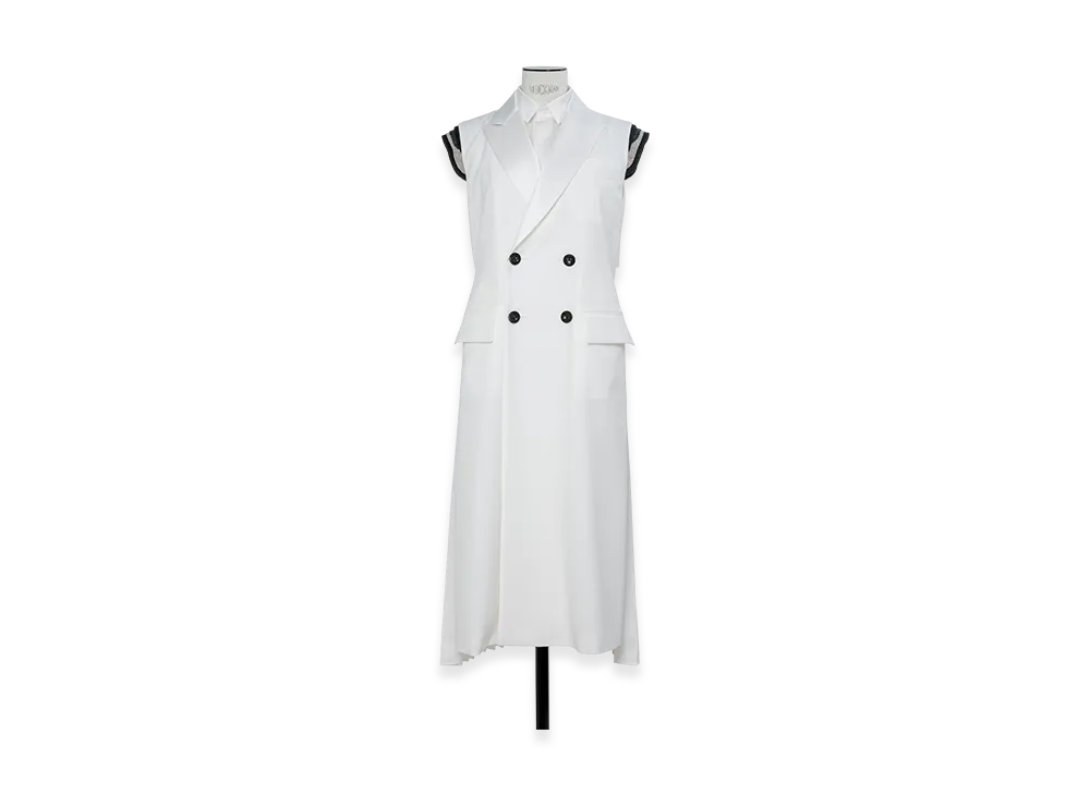 sacai Suiting Vest "Off White"