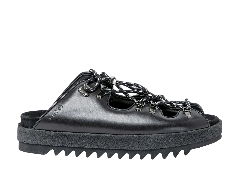 sacai Treck Slides "Black"