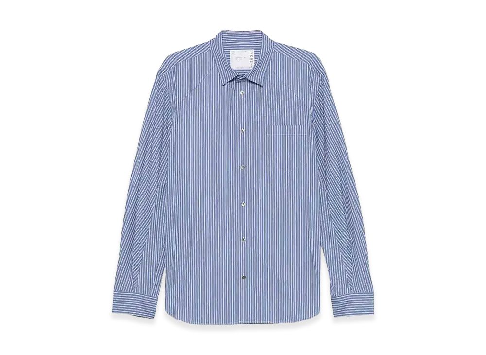 sacai Poplin Shirt "Blue"