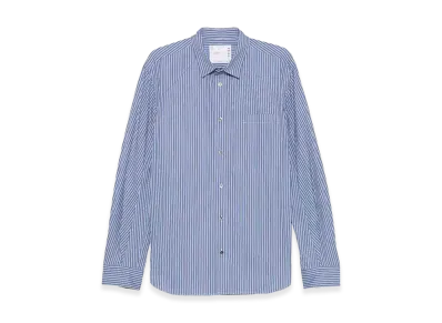 sacai Poplin Shirt "Blue"