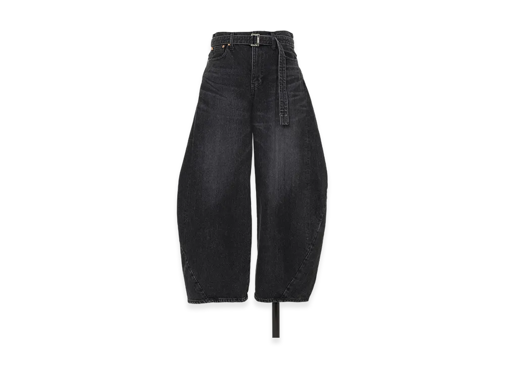 sacai Denim Pants "Black"