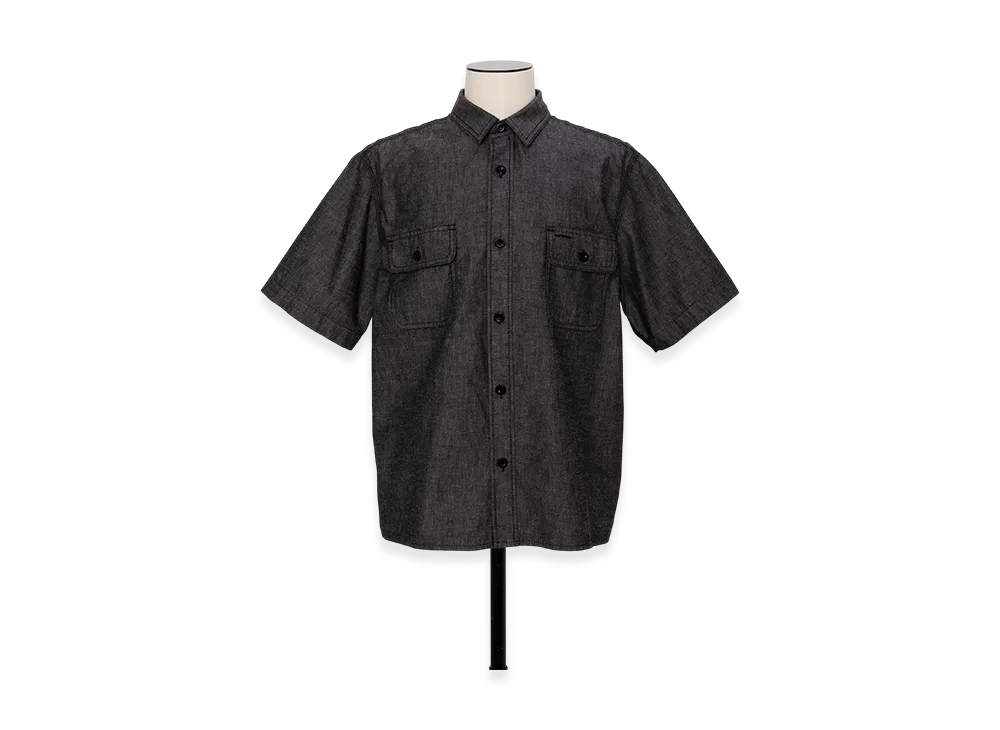 sacai Light Weight Denim Shirt "Black"