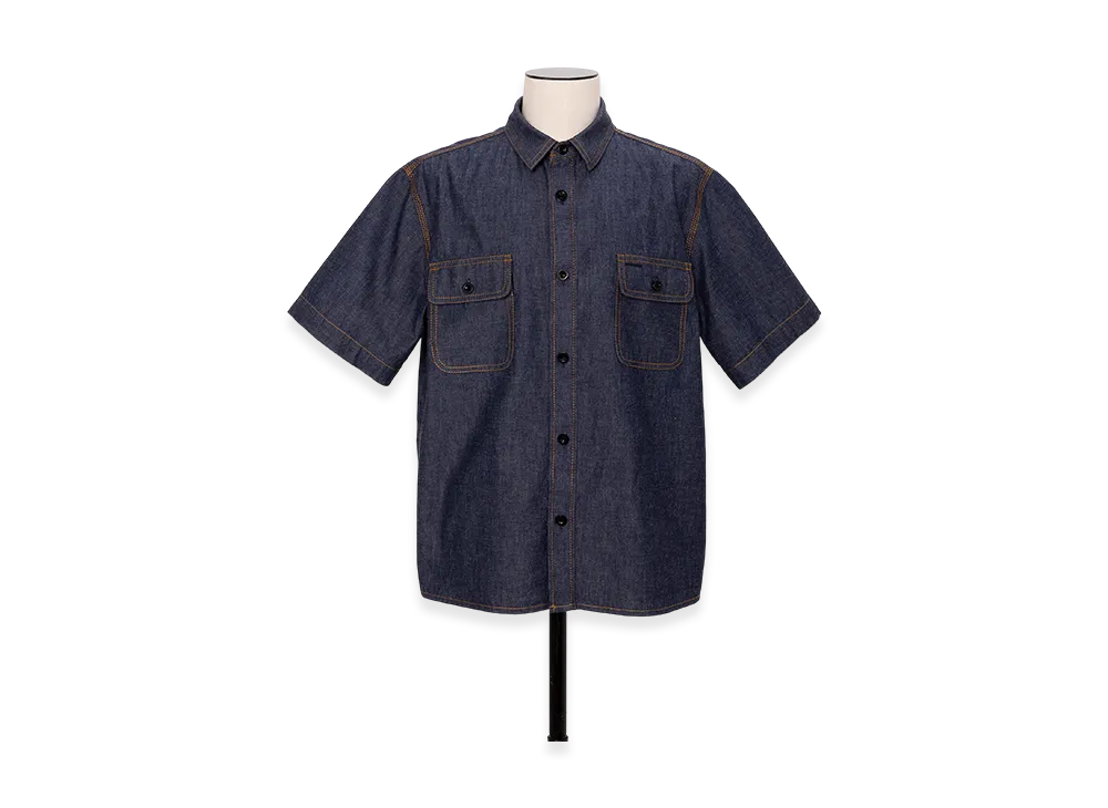 sacai Light Weight Denim Shirt "Blue"