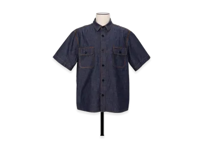 sacai Light Weight Denim Shirt "Blue"