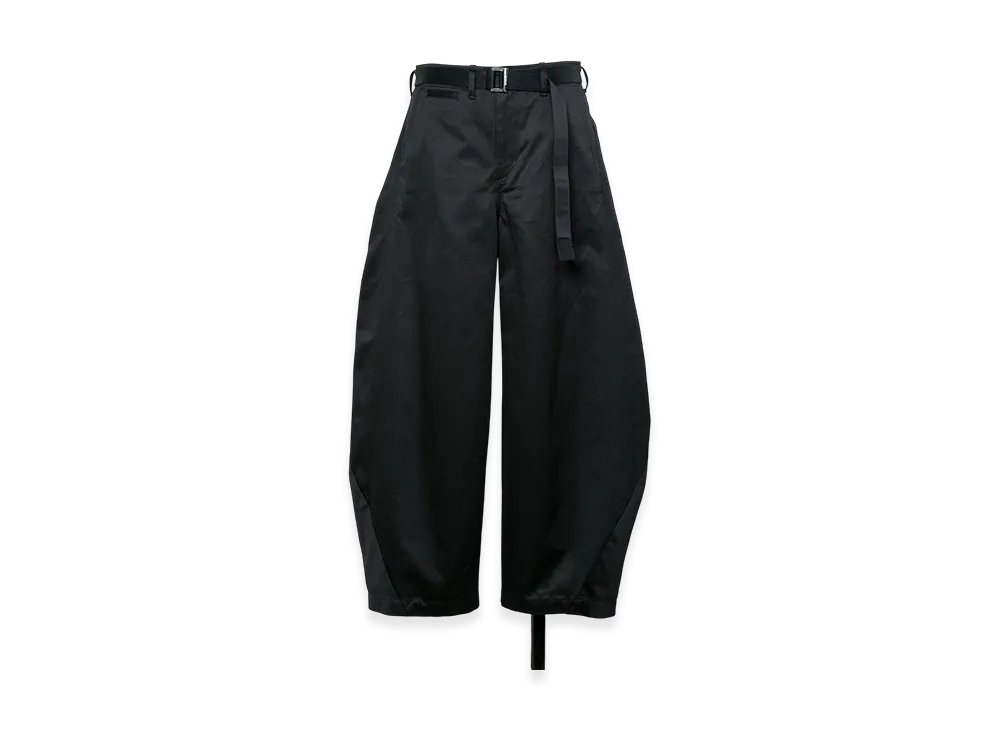 sacai Cotton Chino Pants "Black"