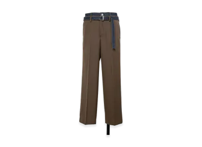 sacai Suiting x Denim Pants "Brown/Indigo"