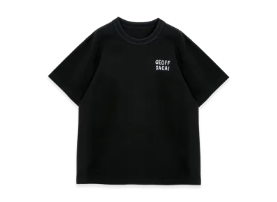 sacai by Geoff Mcfetridge Embroidery T-Shirt "Black"
