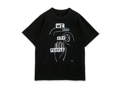 sacai by Geoff Mcfetridge Print T-Shirt "Black"
