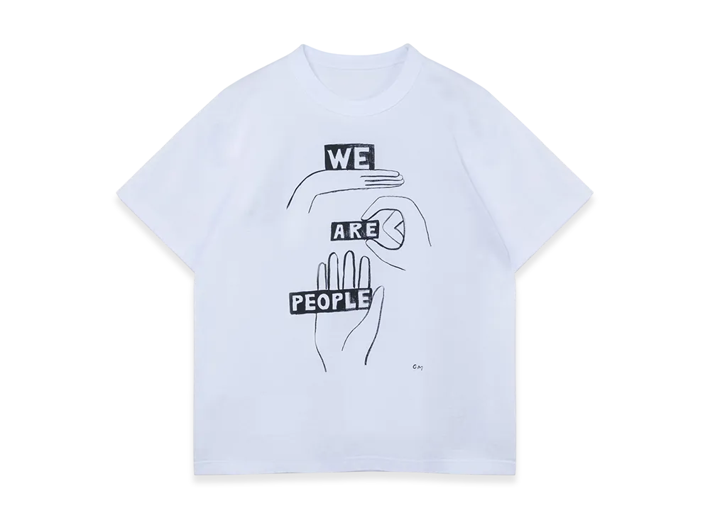 sacai by Geoff Mcfetridge Print T-Shirt "White"