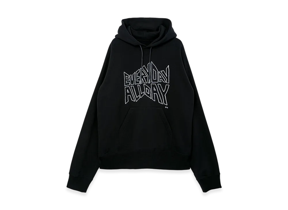 sacai by Geoff Mcfetridge Print Hoodie "Black"