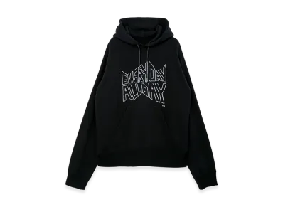 sacai by Geoff Mcfetridge Print Hoodie "Black"