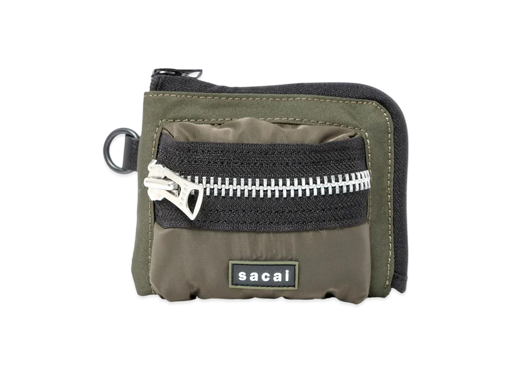 sacai Pocket Fragment Case "Dark Khaki"