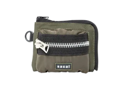 sacai Pocket Fragment Case "Dark Khaki"