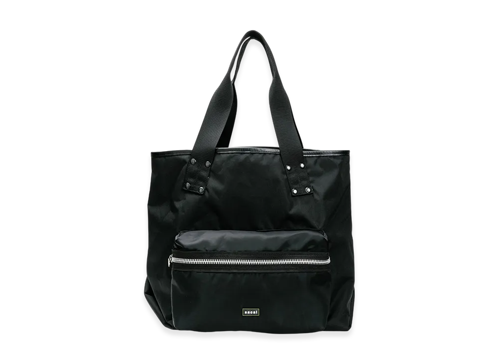 sacai Pocket Tote Bag Large "Black"