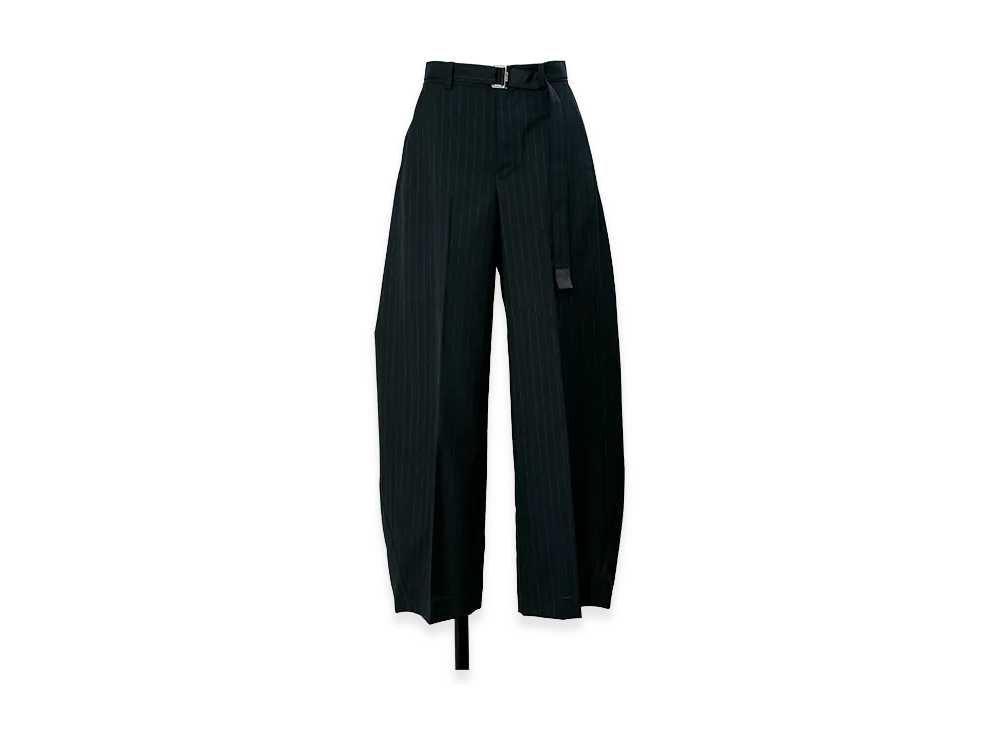 sacai Chalk Stripe Pants "Black"