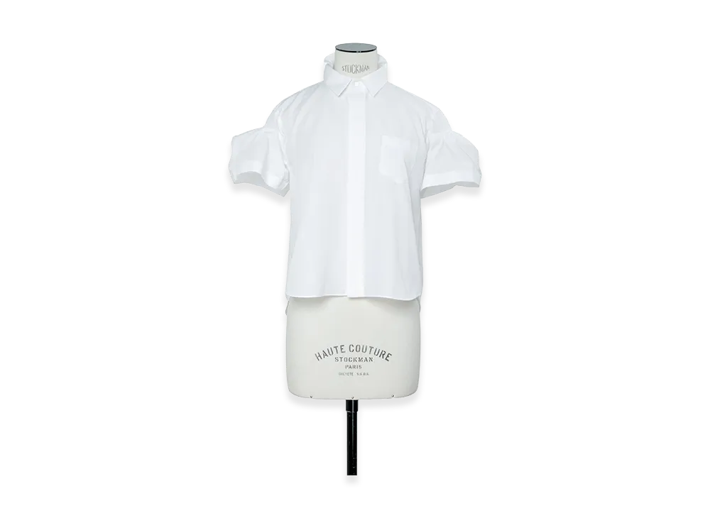 sacai Poplin Shirt "Off White"