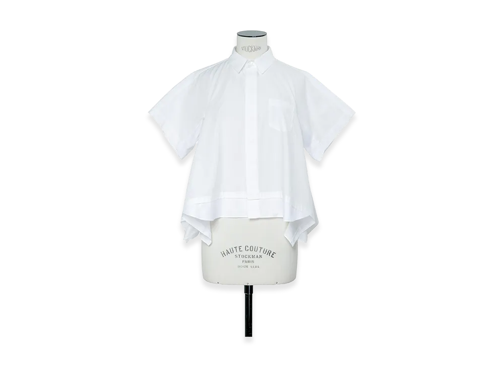 sacai Poplin Shirt "Off White"