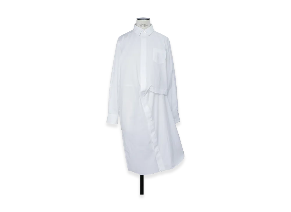 sacai Poplin Dress "Off White"