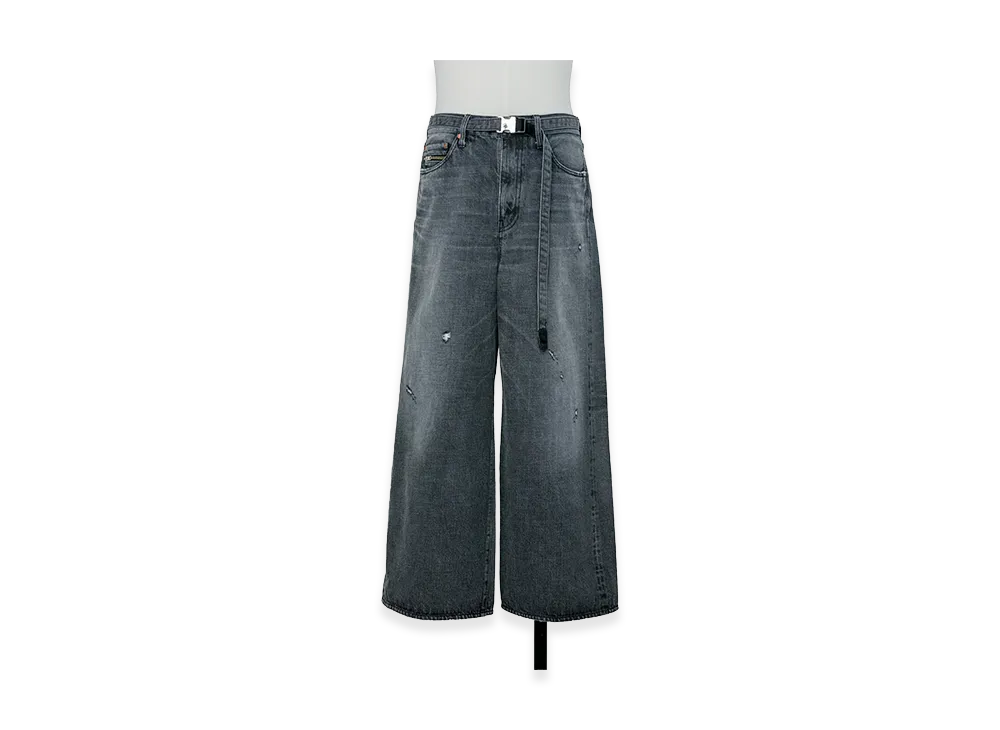 sacai Beyondexx Denim Pants "Black"