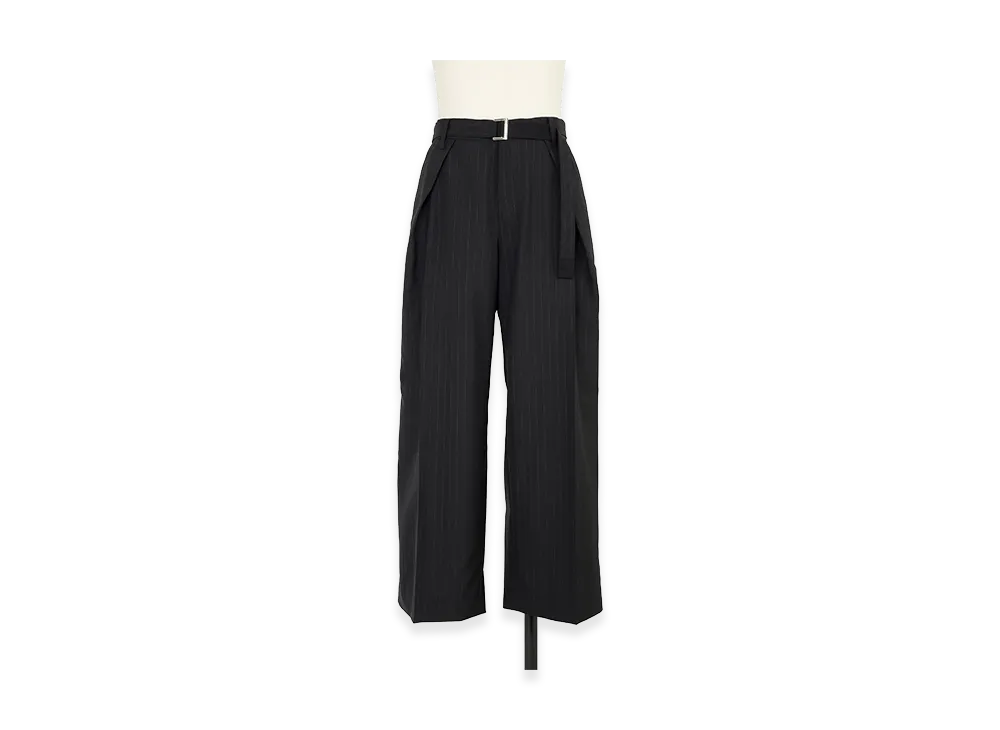sacai Chalk Stripe Pants "Black"