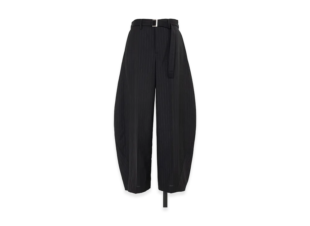 sacai Chalk Stripe Pants "Black"