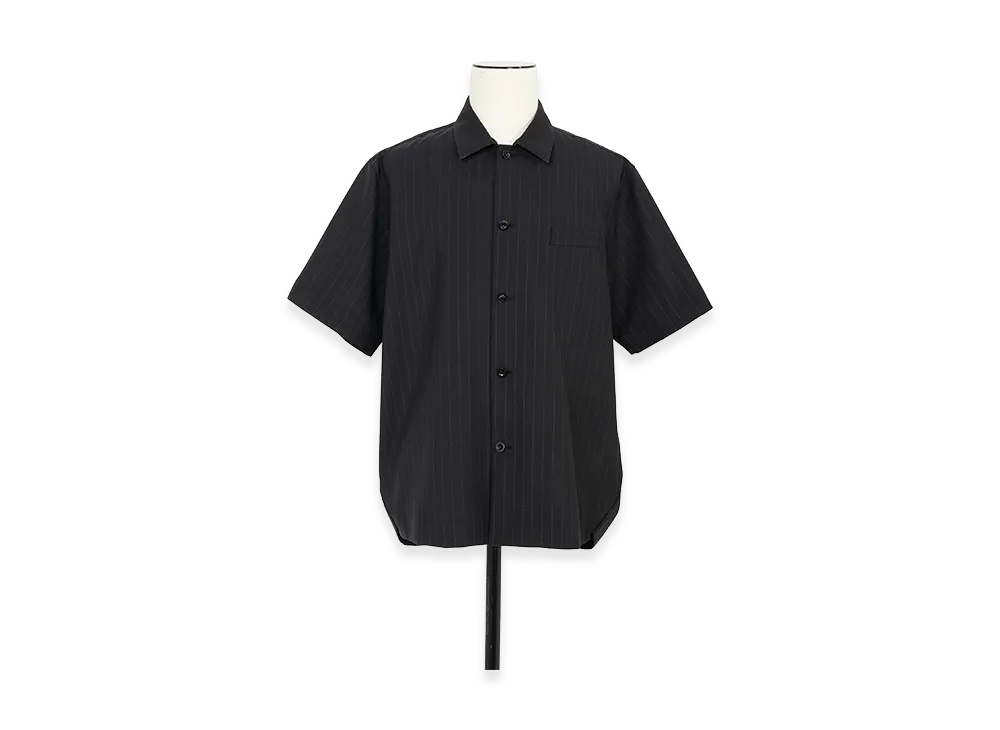 sacai Chalk Stripe Shirt "Black"