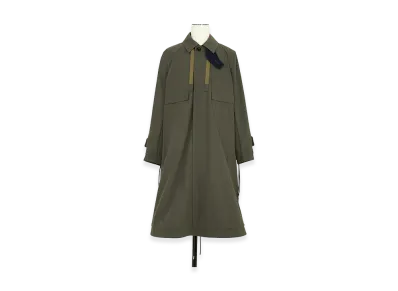 sacai Weathercloth Coat "Khaki"