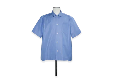 sacai Poplin Shirt "Blue Stripe"