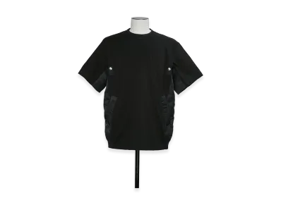 sacai Cotton Jersey T-Shirt "Black"