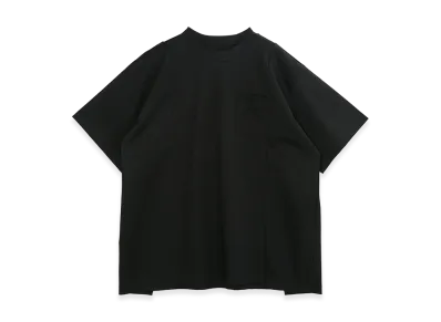 sacai Cotton Jersey T-Shirt "Black"