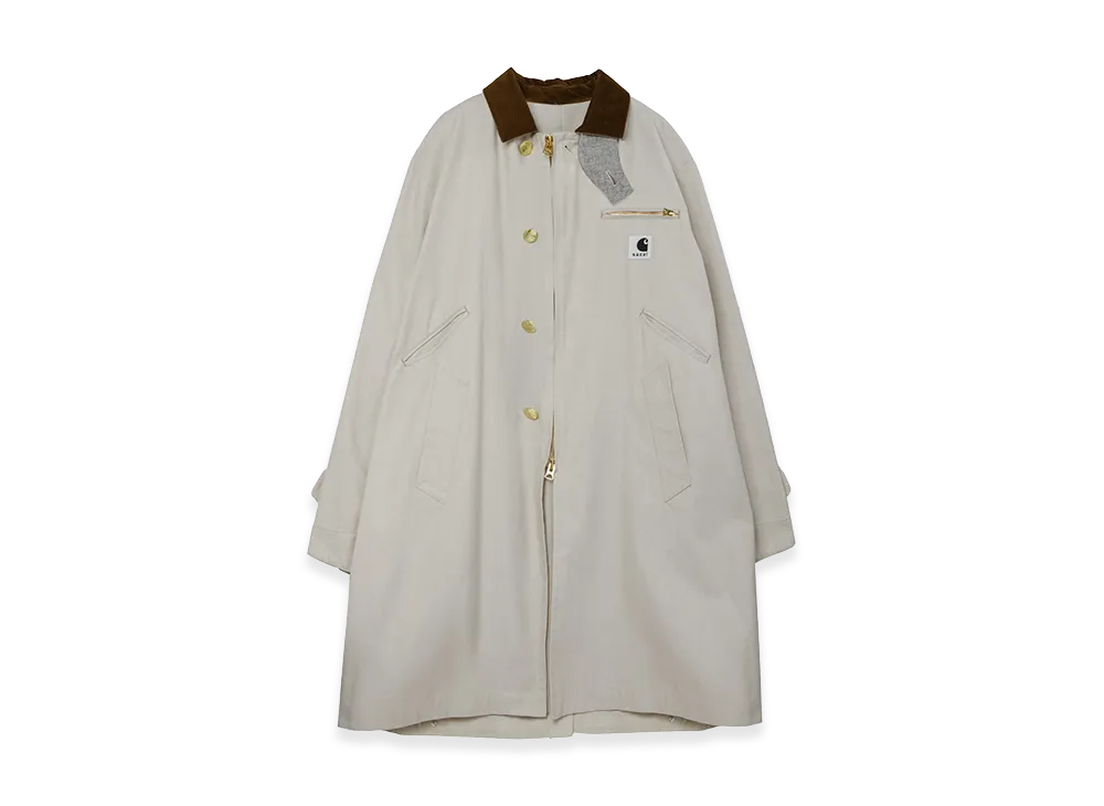 sacai x Carhartt WIP Duck Coat "Ivory"