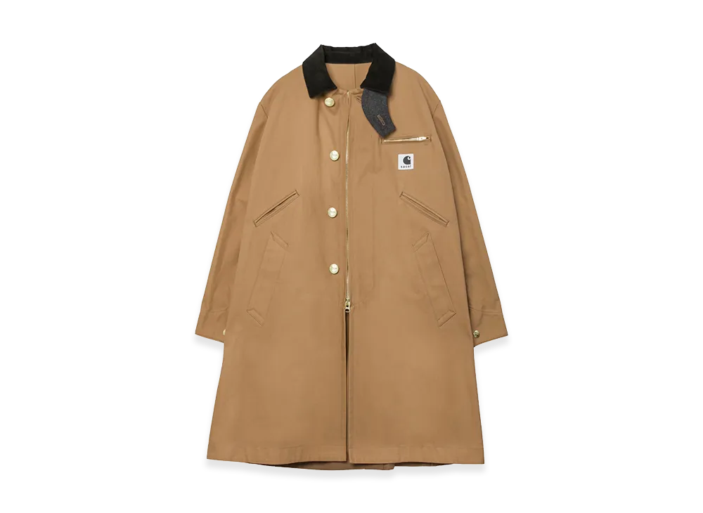 sacai x Carhartt WIP Duck Coat "Beige"