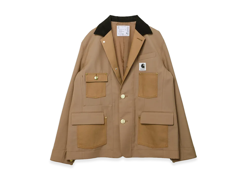 sacai x Carhartt WIP Suiting x Duck Jacket "Beige"