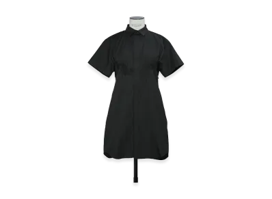 sacai Women's Poplin Dress "Black"