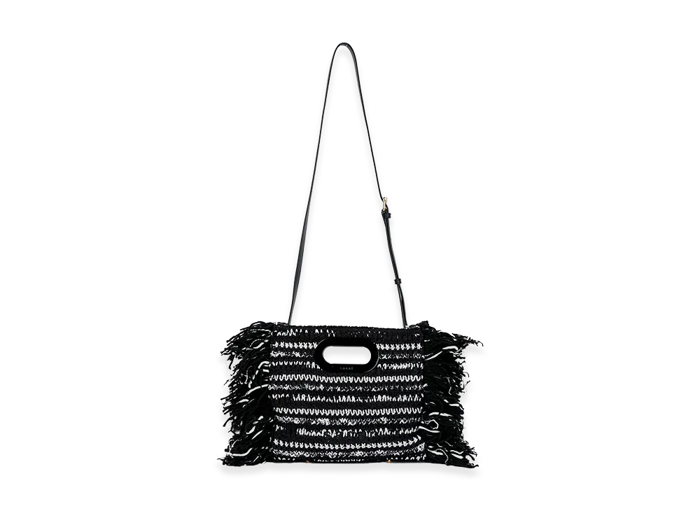 sacai New Shopper Bag Small / Mix Knit "Black"