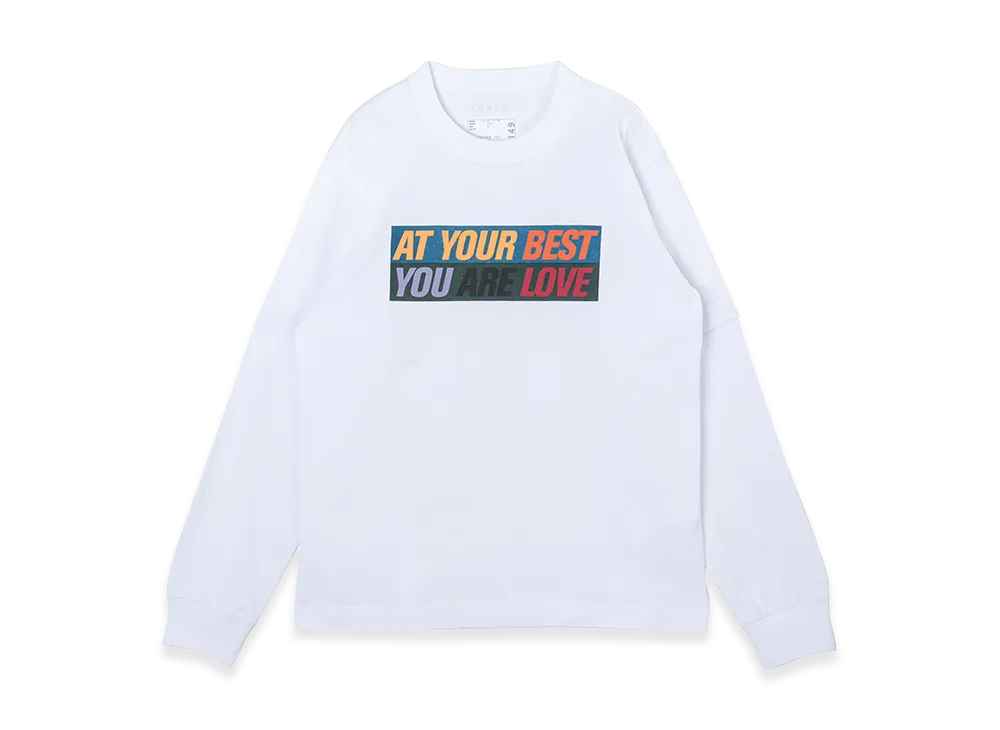 sacai Print L/S T-Shirt "White"