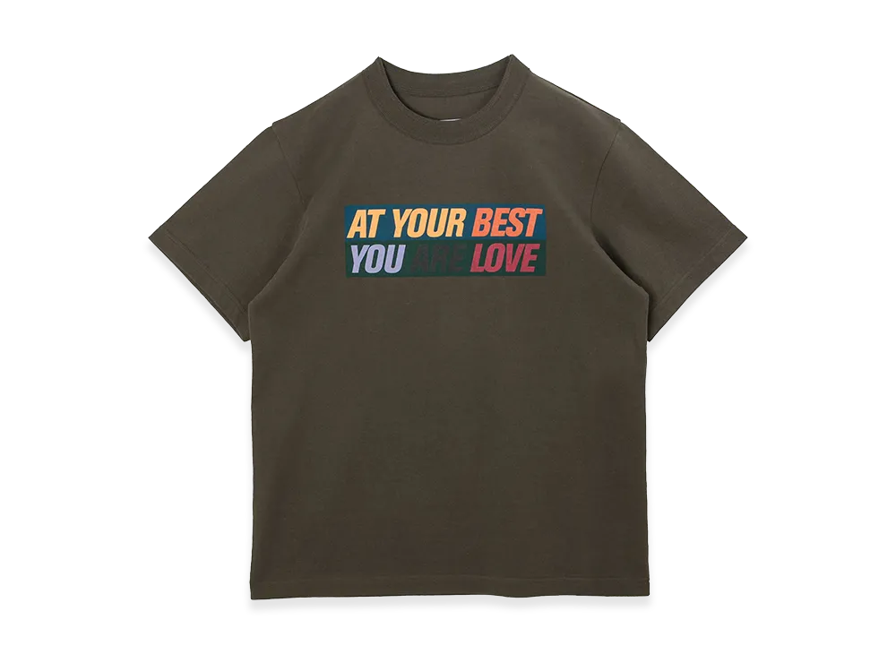 sacai Print T-Shirt "Dark Khaki"