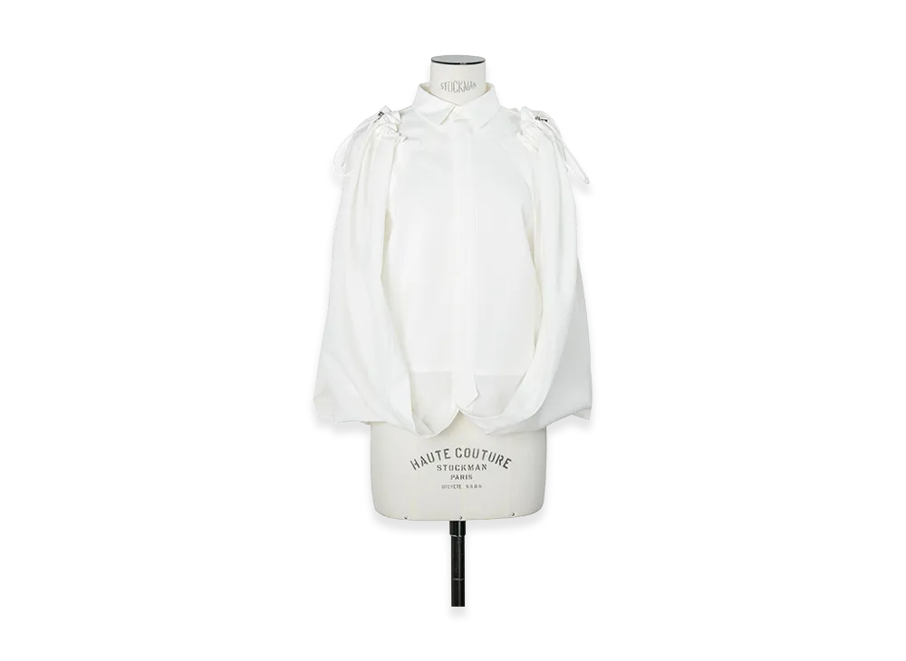 sacai Wool Suiting Shirt "Off White"