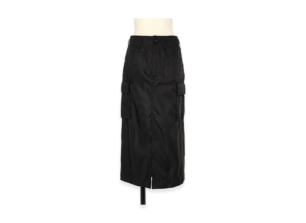 sacai Nylon Twill Skirt "Black"