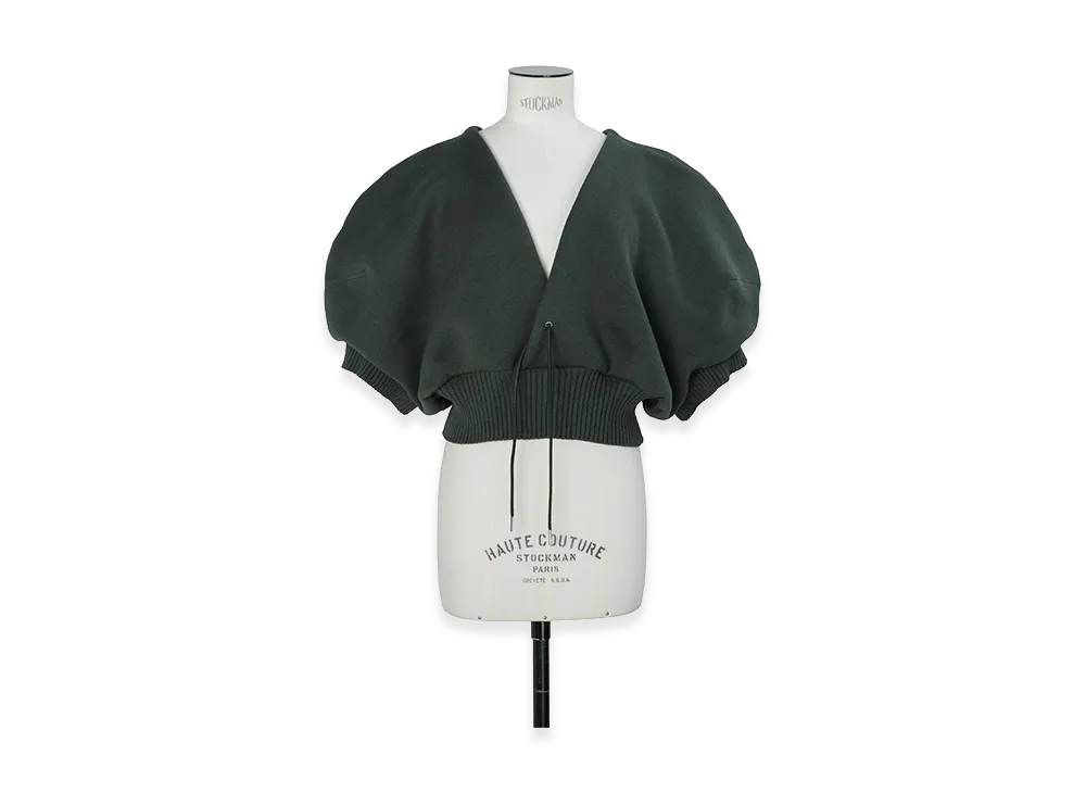 sacai Cotton Cashmere Knit Pullover "Green"