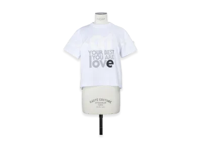 sacai Print T-Shirt "White"