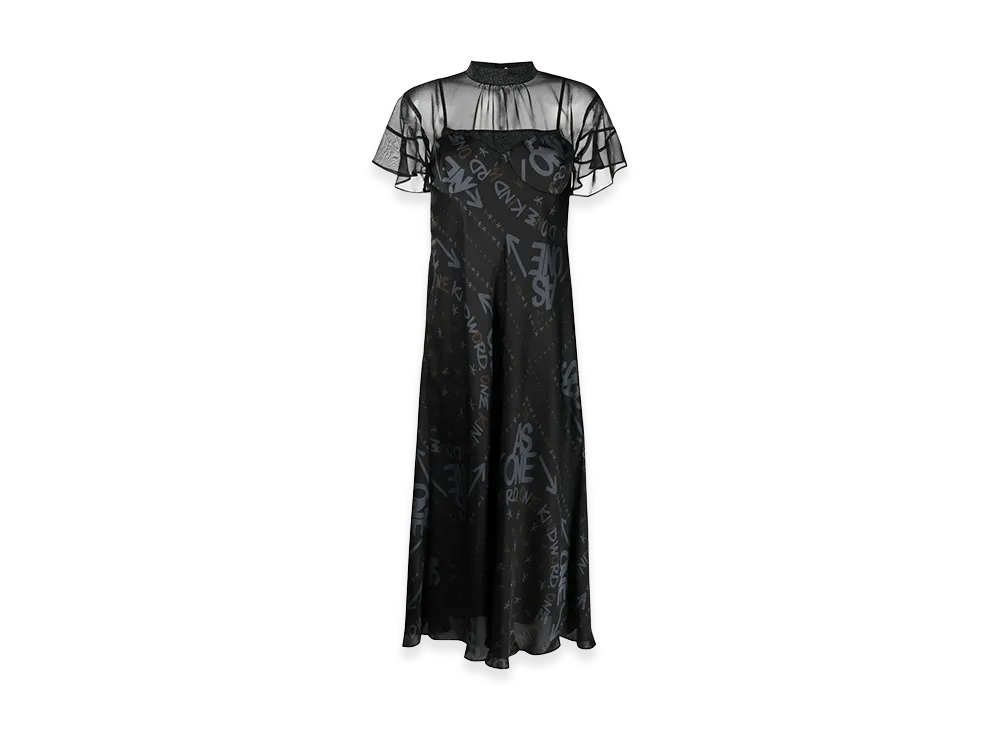 sacai Women's Dresses "Black"