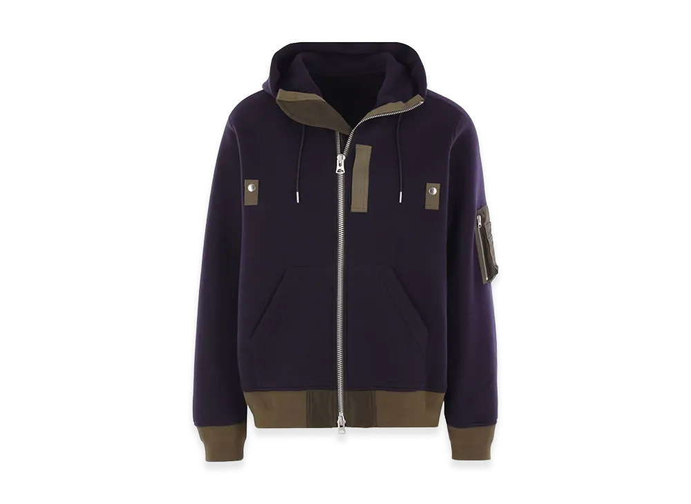 sacai Blouson Jacket "Navy/Khaki"