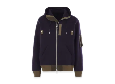 sacai Blouson Jacket "Navy/Khaki"