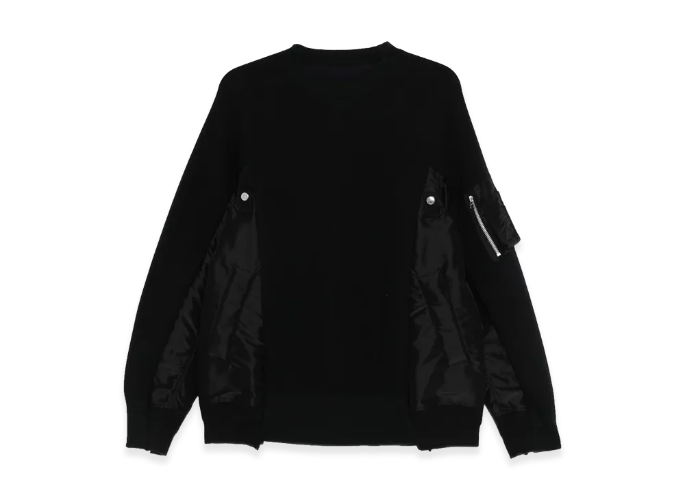 sacai Women's Sweatshirt "Black"