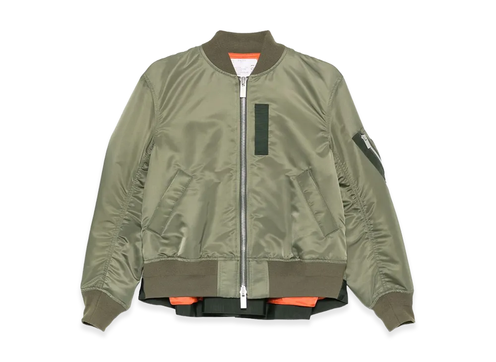 sacai Women's Down Jacket "Khaki"