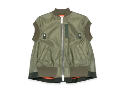 sacai Women's Vest "Khaki"