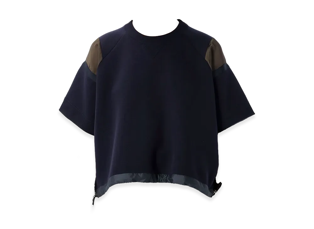 sacai Women's S/S Sweatshirt "Blue"