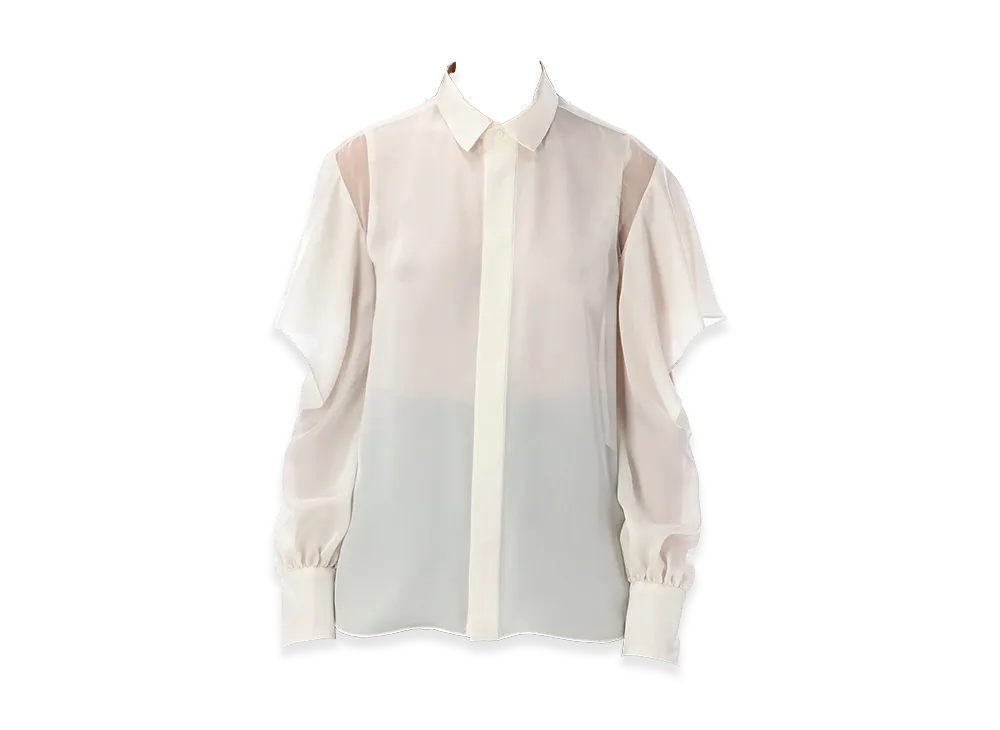 sacai Women's Shirts "Beige"